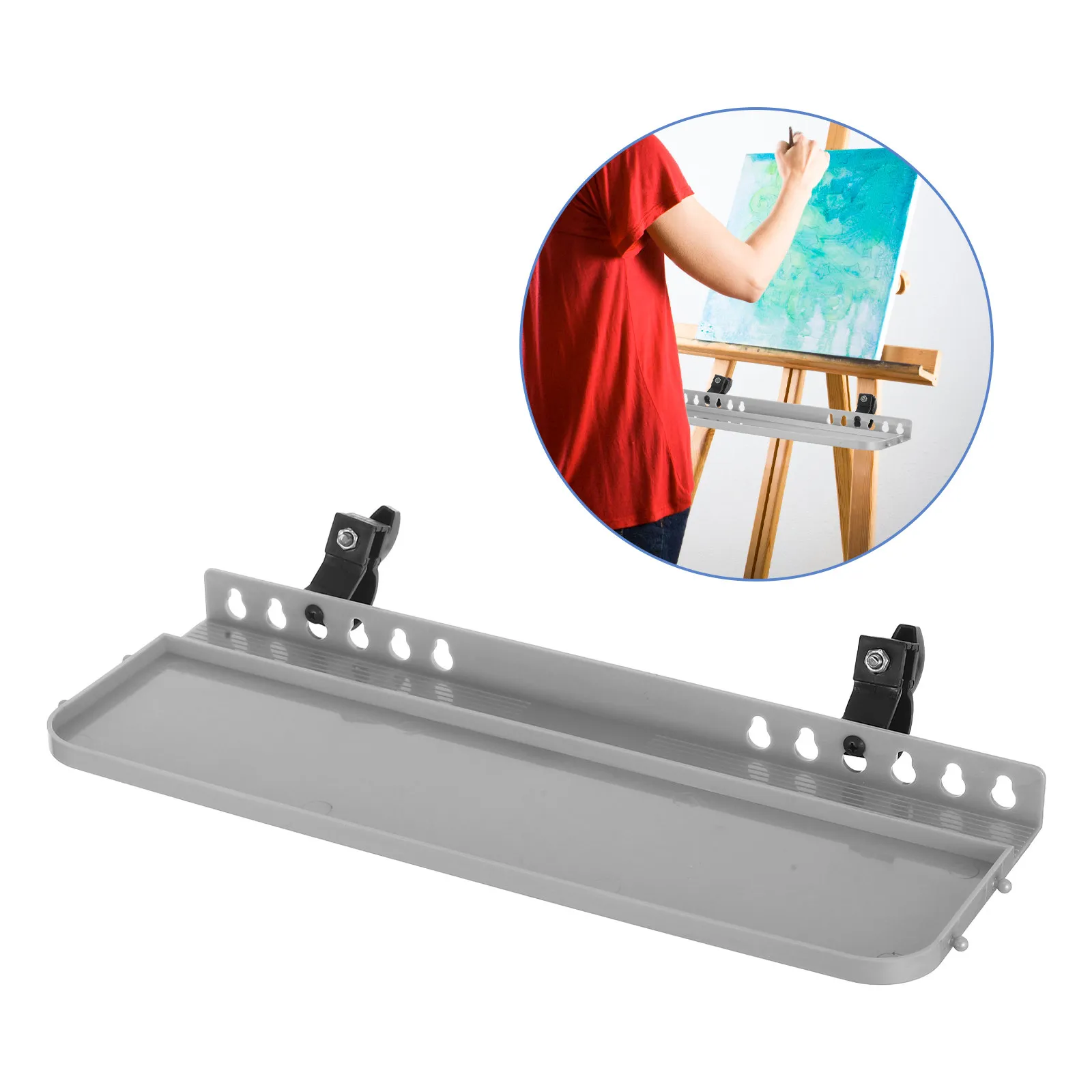

Набор из 1 шт. съемных подставок для акварели для мольберта, настольный органайзер для художественных принадлежностей, портативная палитра для рисования на столе
