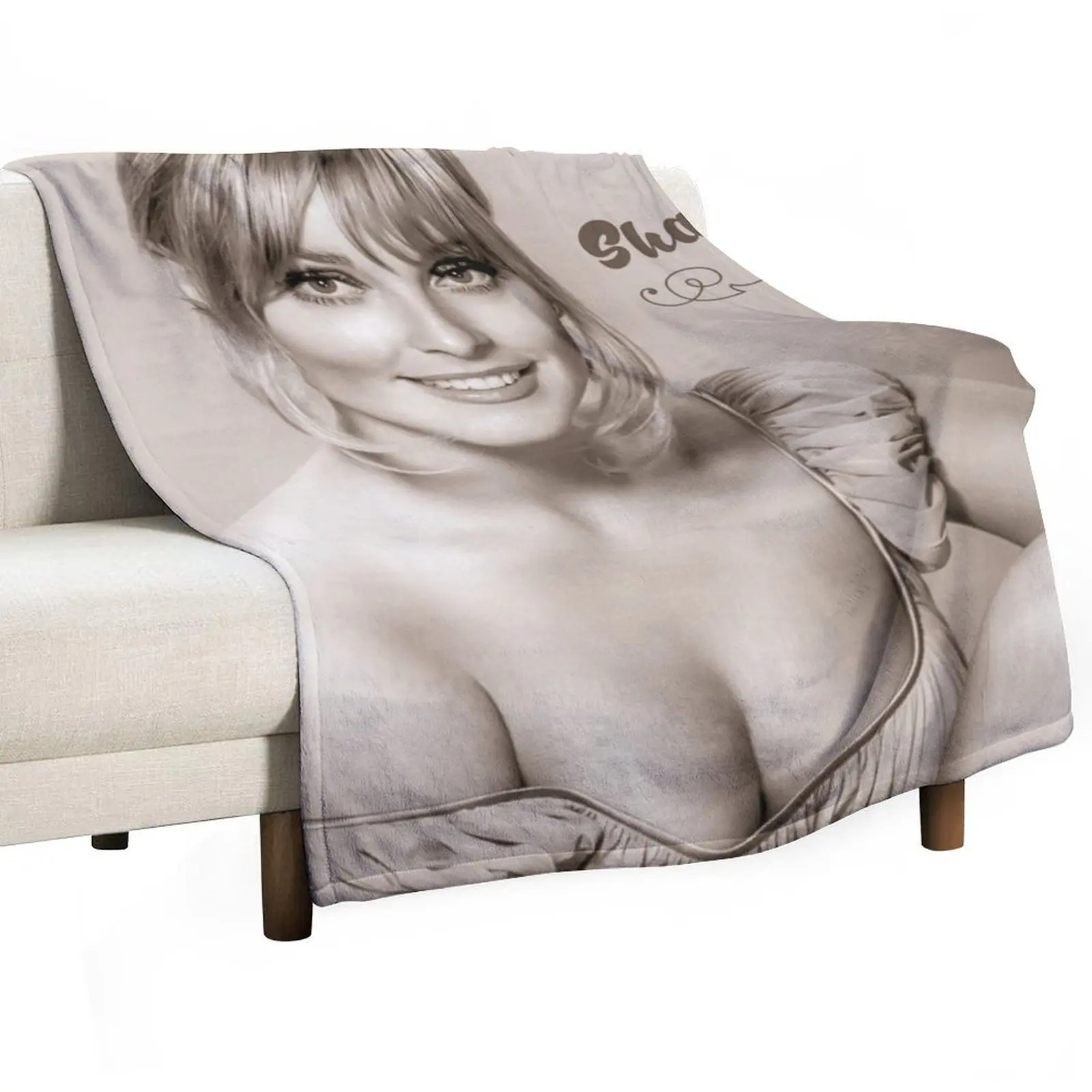 

Sharon Tate Throw Blanket Flannels Sleeping Bag Thermal Baby Blankets