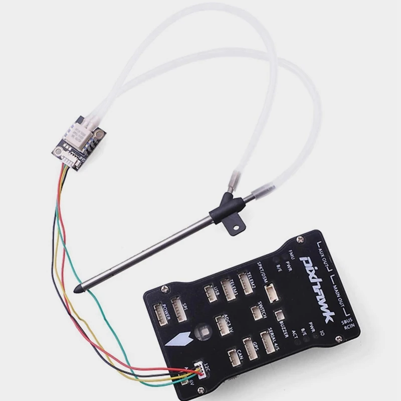Digital Airspeed Sensor Kit Differential PITOT Pitot Tube Air Speed Meter for PX4 Autopilot(C)-A23R