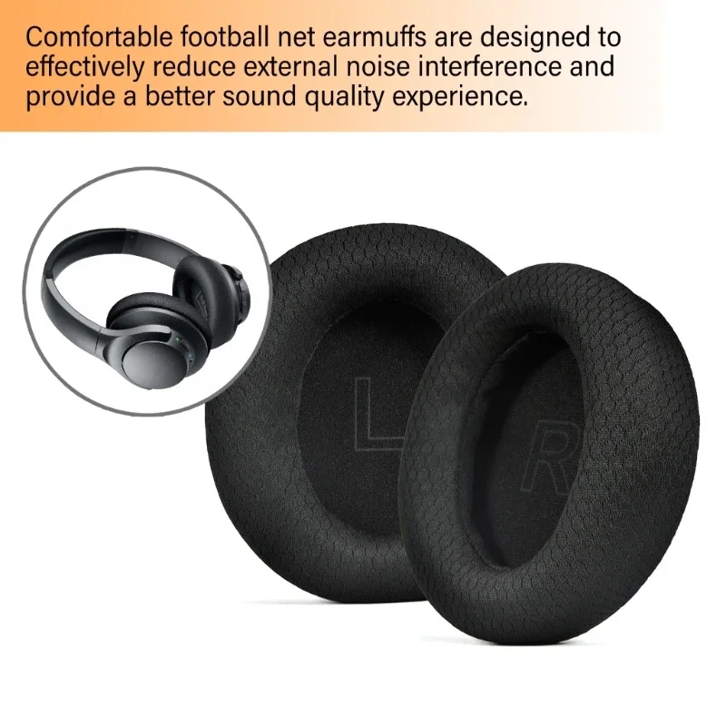 Replacement Ear Pads Suitable For Anker Soundcore Life Q30 / Q35 BT Headphone Soft Breathable mesh design Foam Ear Cushion Pads