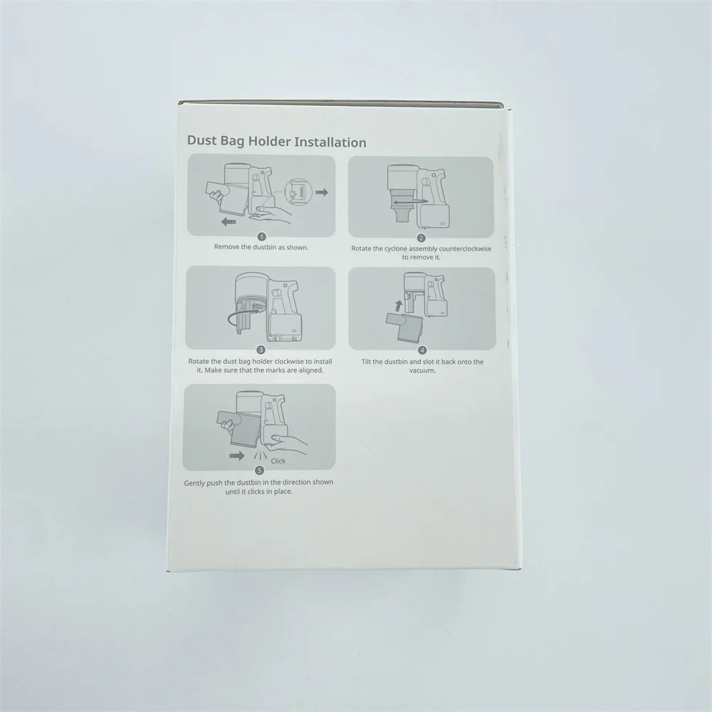 مجموعة حامل أكياس الغبار Roborock للمكنسة الكهربائية H6/H7 تحتوي على حامل واحد/12 أكياس غبار