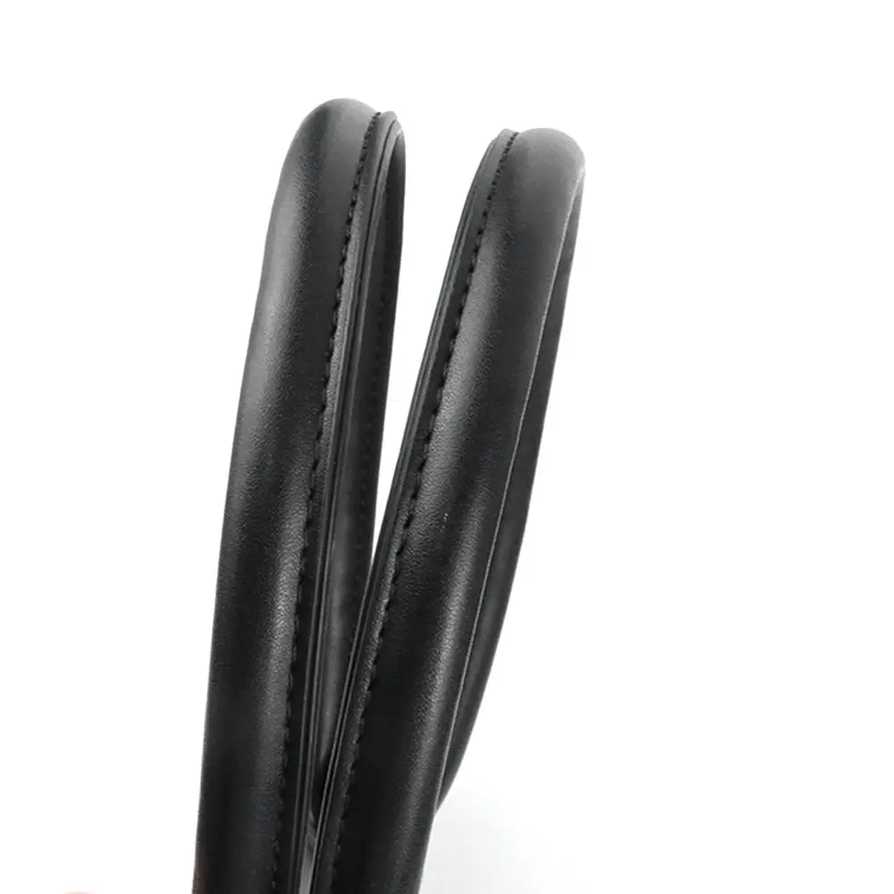 Asas de cuero Pu para bolso de hombro, cinturón, 1 Juego, bolso hecho a mano, Material de costura, bolso de ganchillo, parte inferior con asa