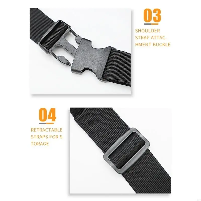 

340D Men Chest Bag Fanny Packs Crossbody Bag Water Bottle Phoen Bag Travel