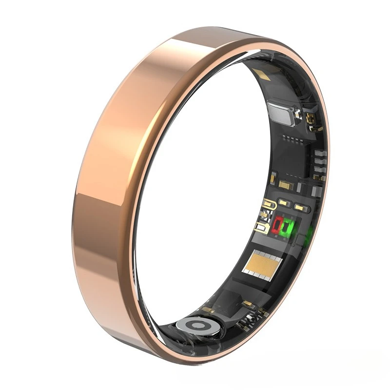 6MM Ultra Narrow Edge Smart Ring Heart Rate Blood Oxygen Sleep Health Monitoring Swimming Waterproof Multifunctional Rings