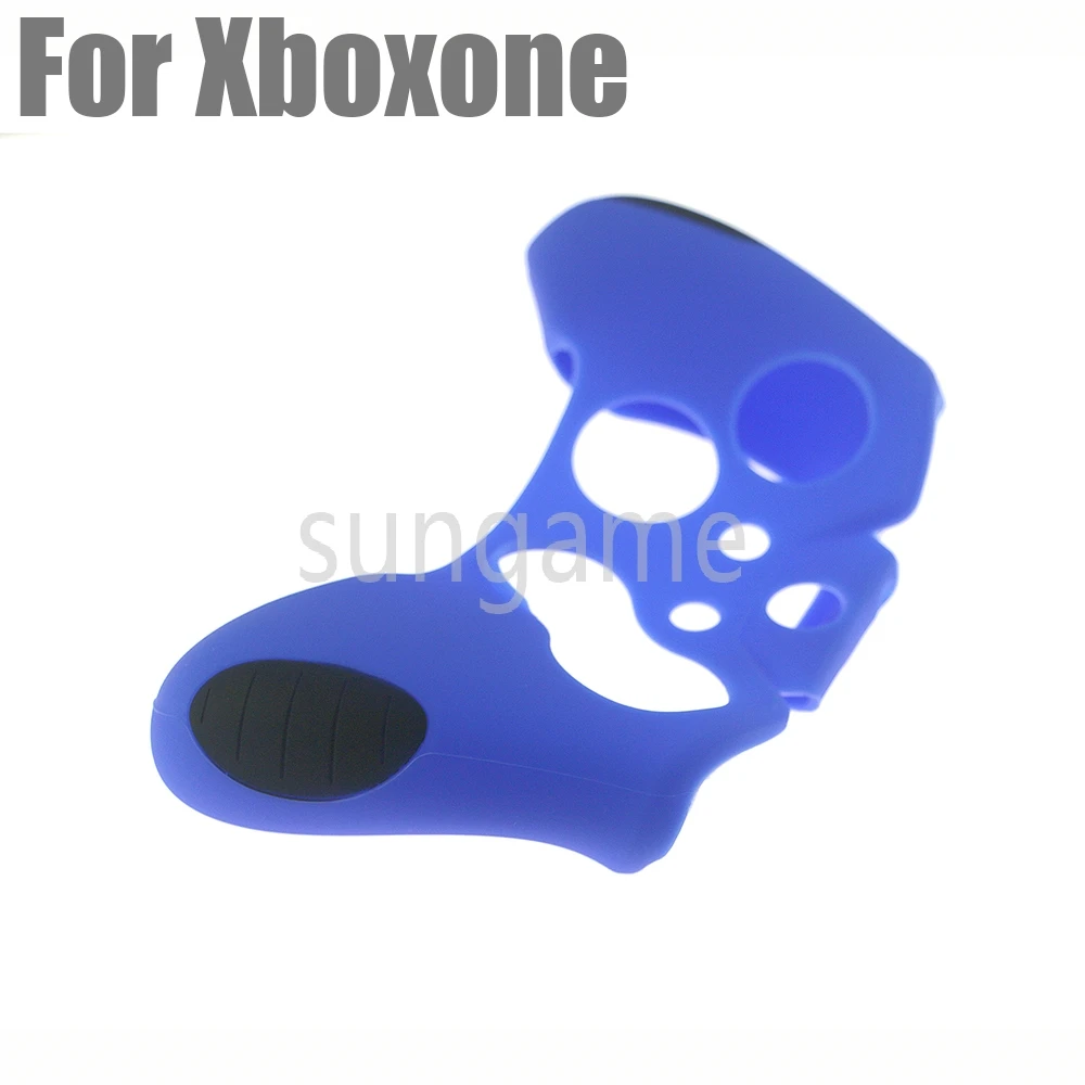 1pc Two-color Thickened Silicone Protective Skin Case Cover for XBox One Gamepad Rubber Shell Controller