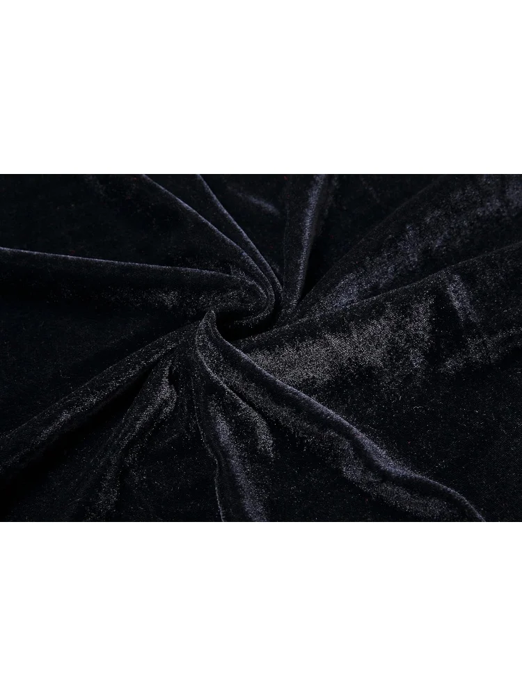 Unisex Adults Hooded Cloak Velvet Cape for Halloween Cosplay Costumes, Gothic Steampunk Victorian Style, For Vampires Wizards