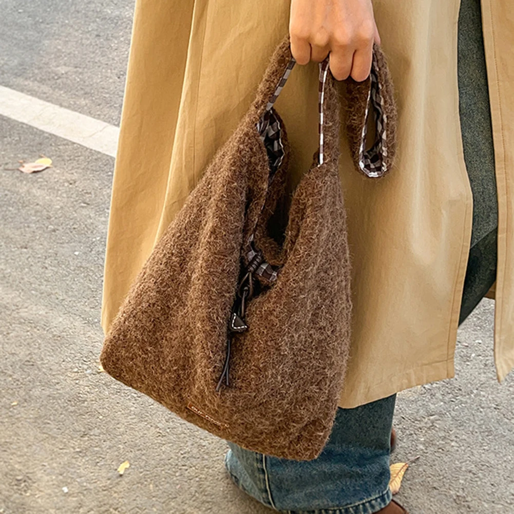 حقيبة يد نسائية كبيرة مضادة للسرقة للتسوق #4