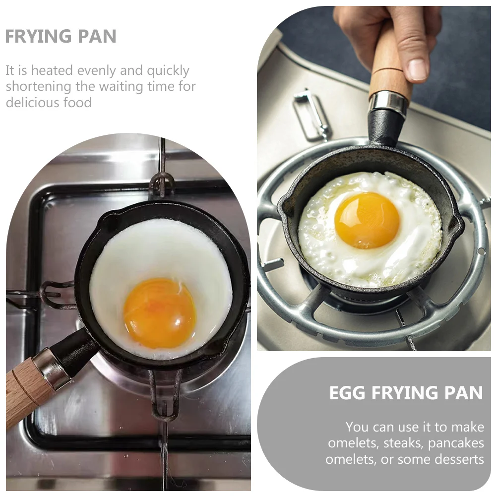 

Mini Frying Pan Non-Stick Omelet Pancake Steak Cooking Utensil Home Kitchen Easy to Clean Mini Frying Pan