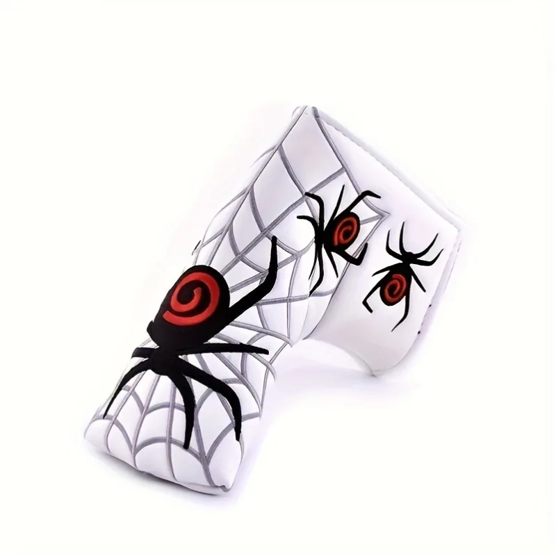 Golf Push Rod Cover, Blade Push Rod Head Cover, Spider Designed Push Rod Protector, Dust-Proof and Durable