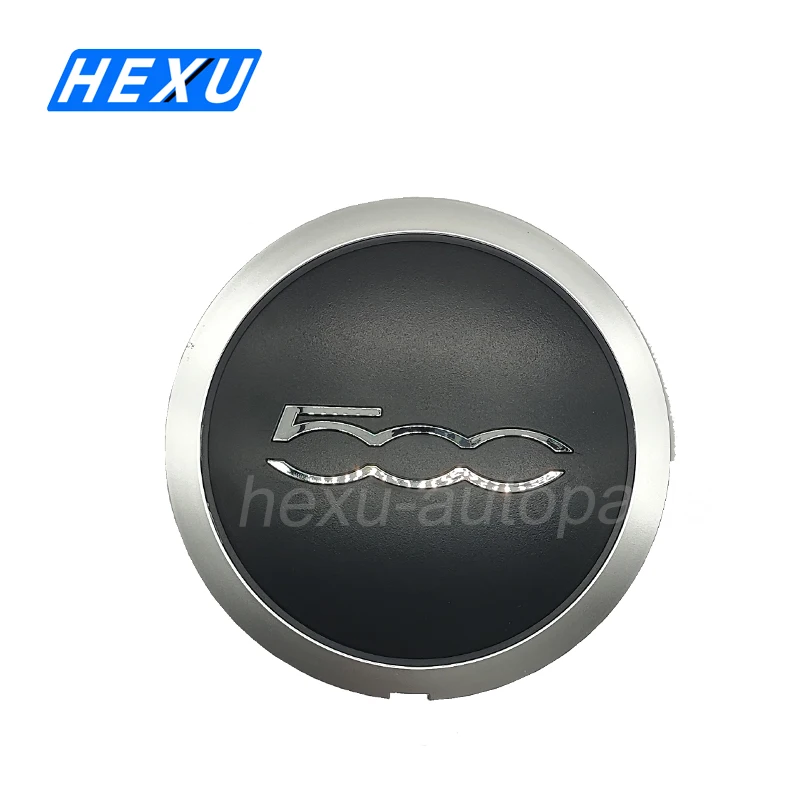 One PC 133mm Wheel Cover Centre Cap For Fiat 500 51884863 68078419AC 68078421AC