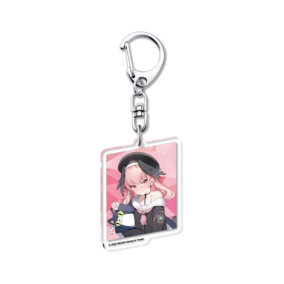 

6CM Blue Archive Anime Cute Figures KeyChain for Men Kuromi Serika Izayoi Nonomi Pendant Key Ring Acrylic Car Key Chain Keyring