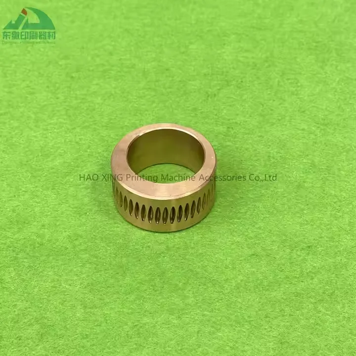 Printing Machinery Parts Copper Bushing Offset Printing Accessories Copper Sleeves for Man Roland Water Roller Copper Sleeve