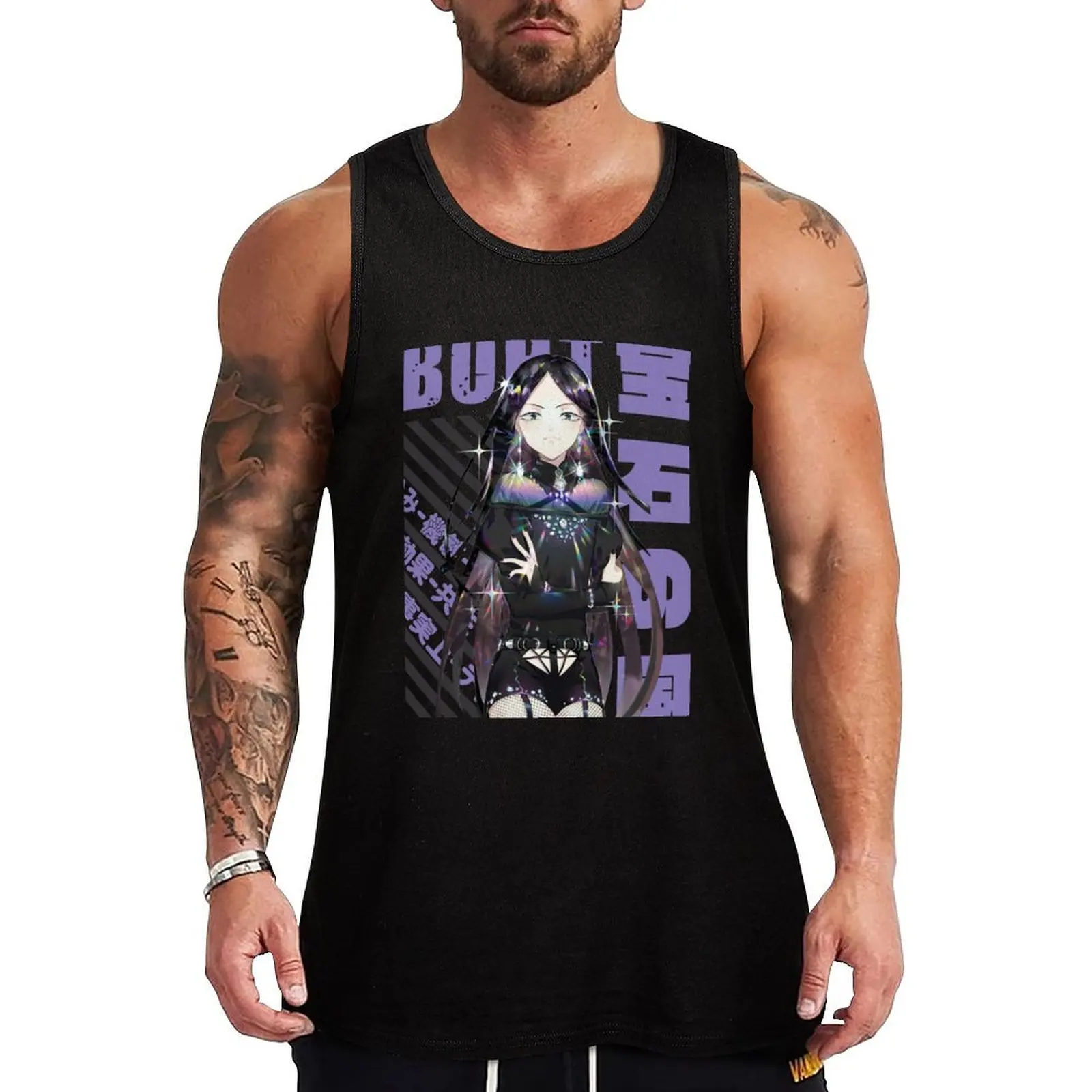 Houseki no Kuni - Bort Tank Top Men's summer vest Gym man