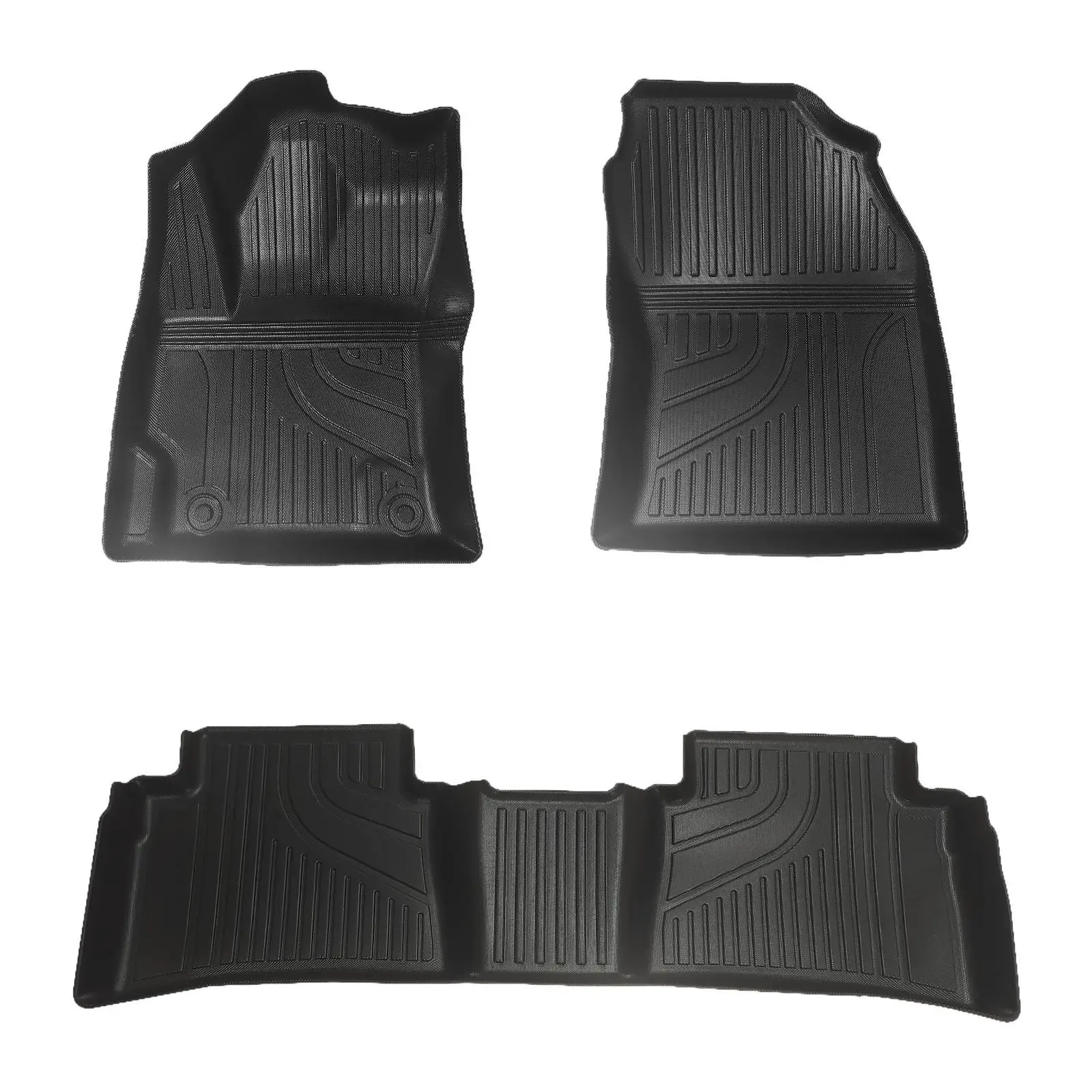 

3 Pieces Car Floor Mats Dustproof Accessory for Toyota Corolla Supplies