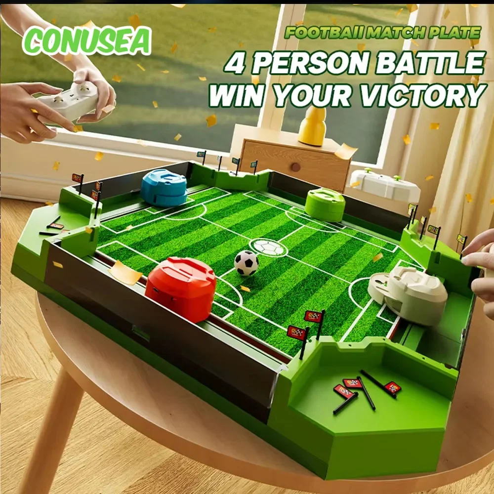 Table Party Games Large 2.4G Multiplayer Battle Remote Control Football Desktop Puzzle Toys for Kids Children Christmas Gifts