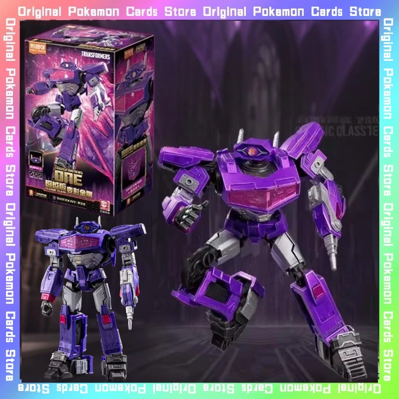 Blokees Transformers Shockwave edición Premium bloques de construcción figura de acción Anime modelo juguete coleccionable escritorio regalos de cumpleaños