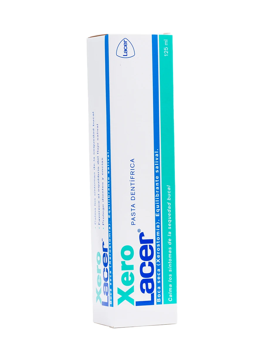 Lacer toothpaste xerolacer 125ml-dry mouth (xerostomia), salivary balancing.