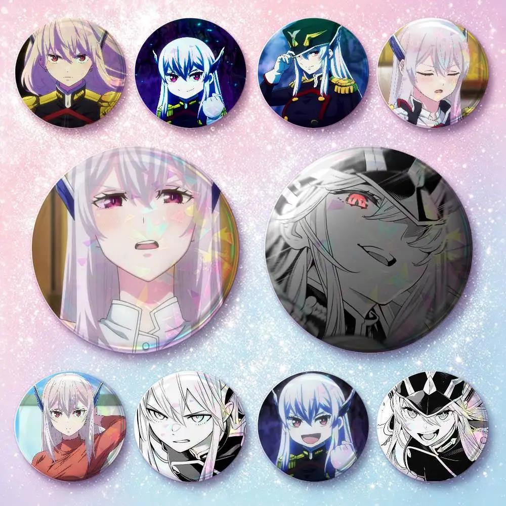 Kyouka Uzen Anime Figure Badges 25 32 44 58 75 Mm Round Cosplay Pin Bag Decor Fans Collect Friends Gifts Brooch Souvenir