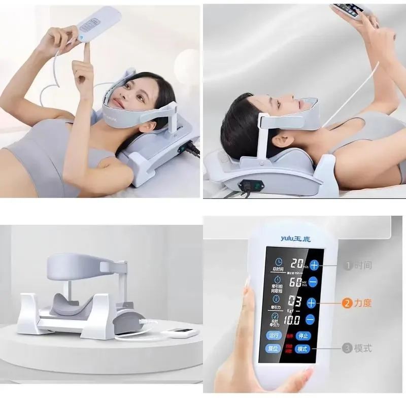 Steel manual pump cervical retractor cervical massager anti-camel neck protector special retractor Eminent E-YL10