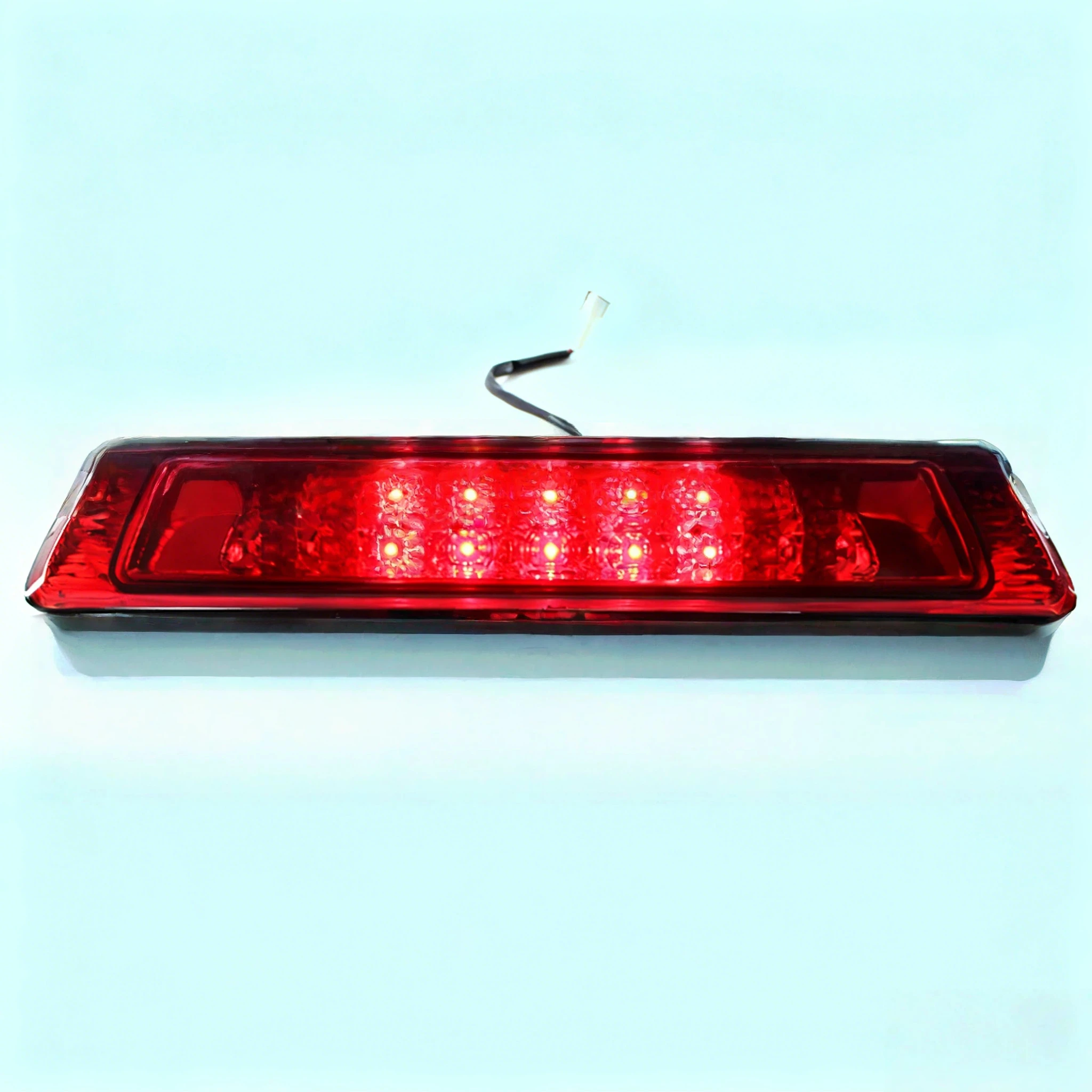 

1Pcs F1 Style Hyper Flash LED Smoke 3rd Third Red Braking Light Smoked LENS Fit For 2007-2021 Toyota Tundra OE 81570-0C050