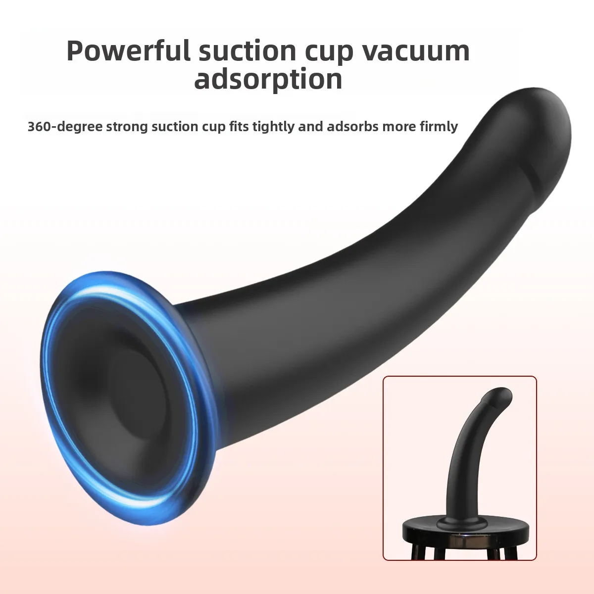 سيليكون دسار القضيب للجنسين الشرج دسار الجنس لعب كوب شفاط المكنسة الكهربائية الاستمناء عصا الشرج الجنس الإناث انفجار الذكور الشرج #4