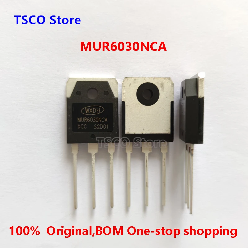 (10Piece / LOT)  MUR6030DCT  MUR6030NCA      New Original  Fast recovery transistors