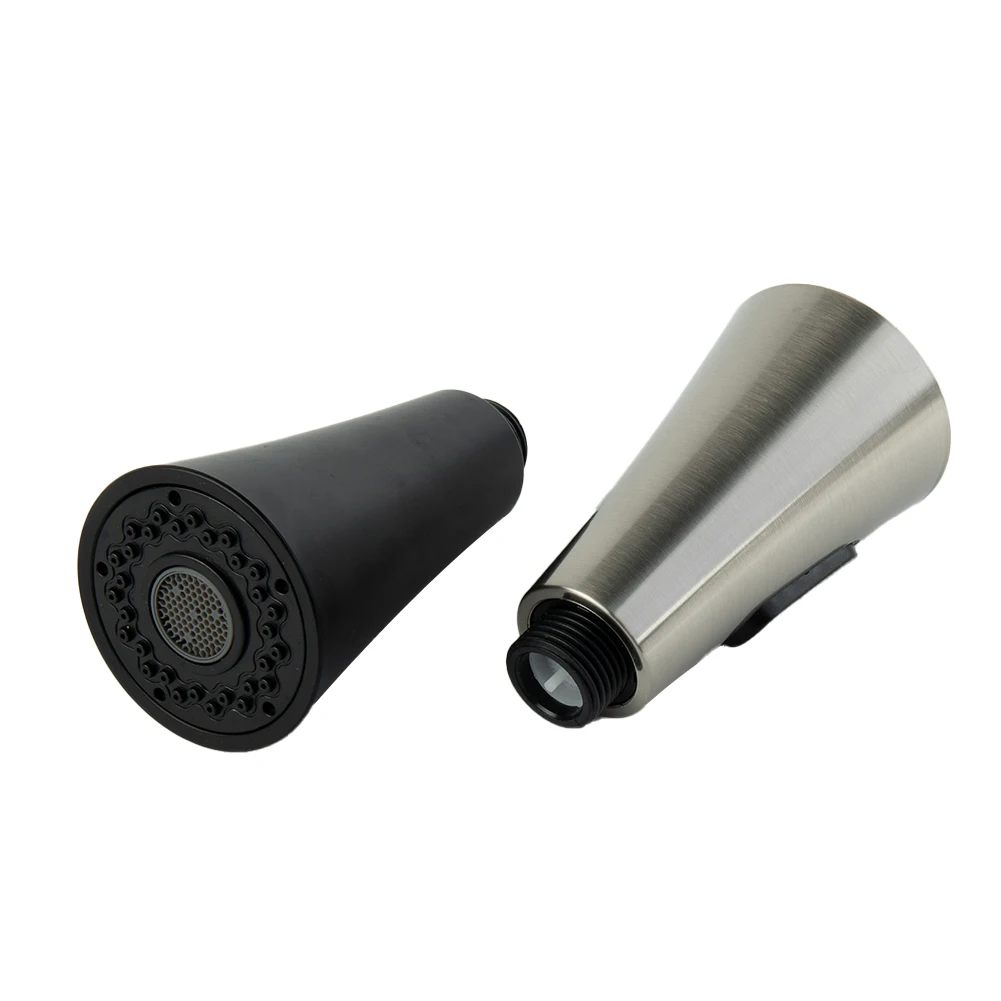 Faucet Spray Tap Head Kitchen Brushed Engineering Grade Faucet Kitchen Tap Head Mixer Tap Plastic Replacement Spray Head Black