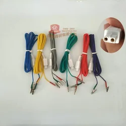 만리장성 KWD-808I KWD808-I 신경 근육 자극기 기계용 치료 케이블 부품, 로트당 6 개