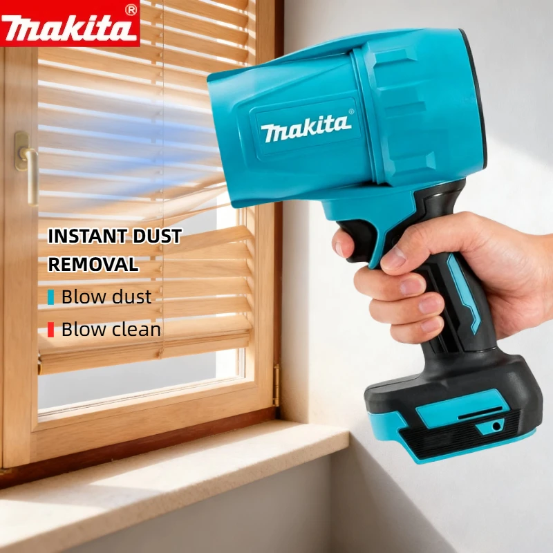 

Makita 30000RPM Violent Blower Turbo Jet Fan 18V Electric Air Duster Wind Speed Turbo RechargeableCar Cleanin Tool