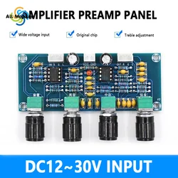 XH-A901 NE5532 Tone Board preamp Pre-amp With treble bass volume adjustment pre-amplifier Tone Controller For amplifier Board