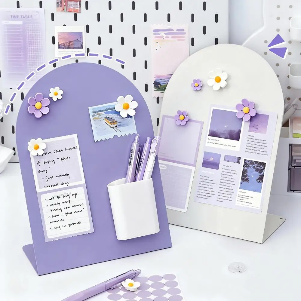 28*20cm Magnetic Message Board Iron Memo Reminder Board Easy To Write Erase Reusable Display Panel For Productivity Improvement