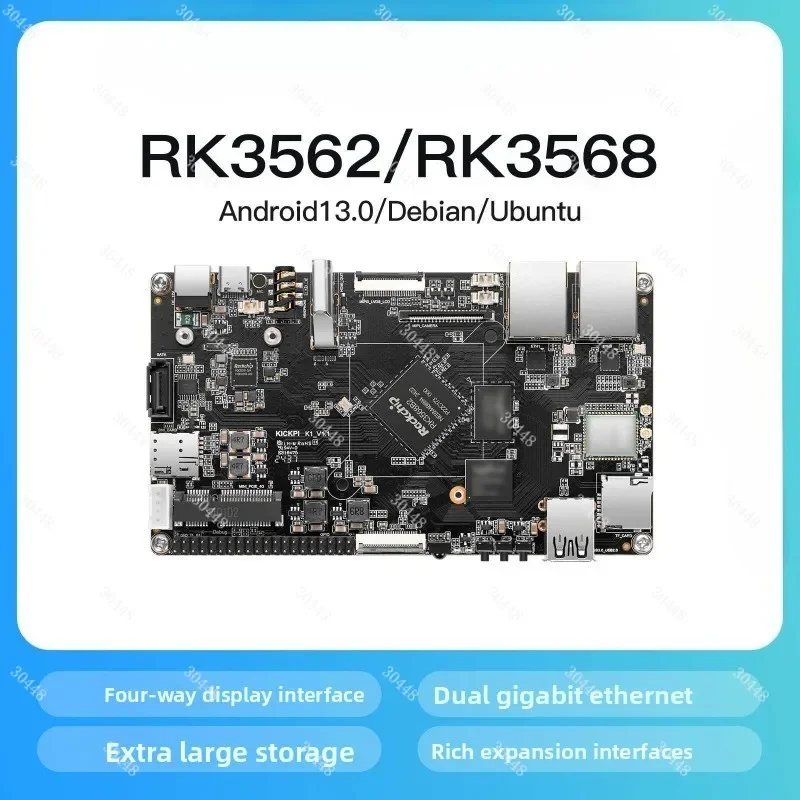 

Плата разработки RK3568/RK3562 Встроенная основная плата ARM Linux Android Материнская плата для AI-приложений