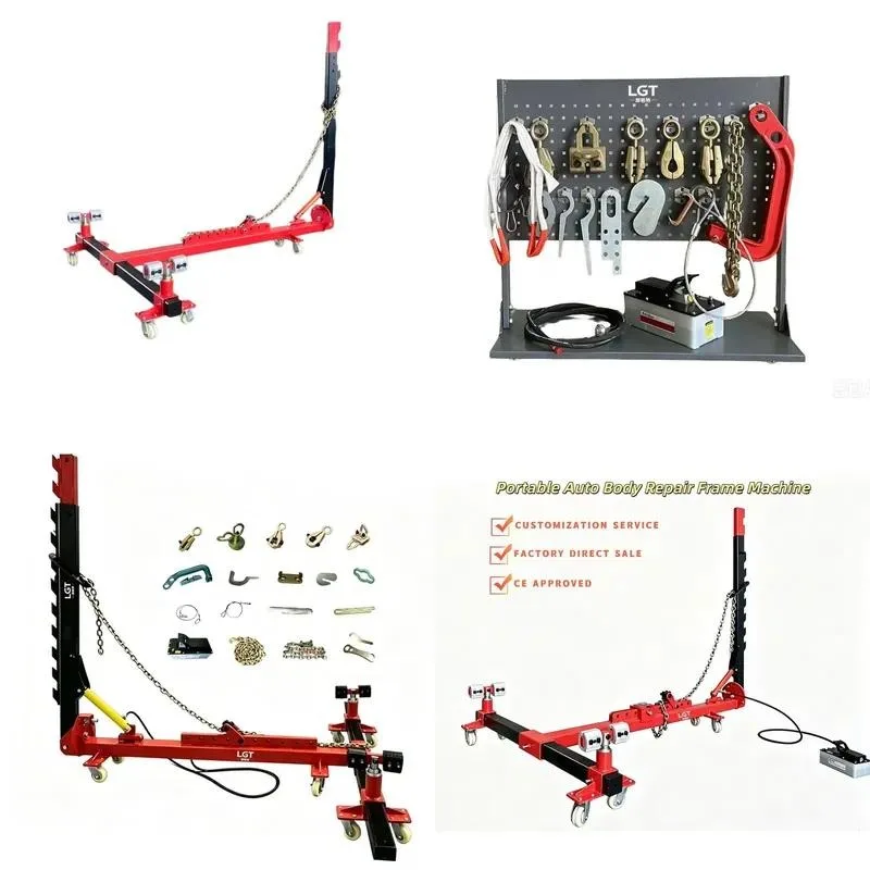 10 Ton Hydraulic Car Frame Machine Professional Chassis Straightener Repair Table for Body Shop