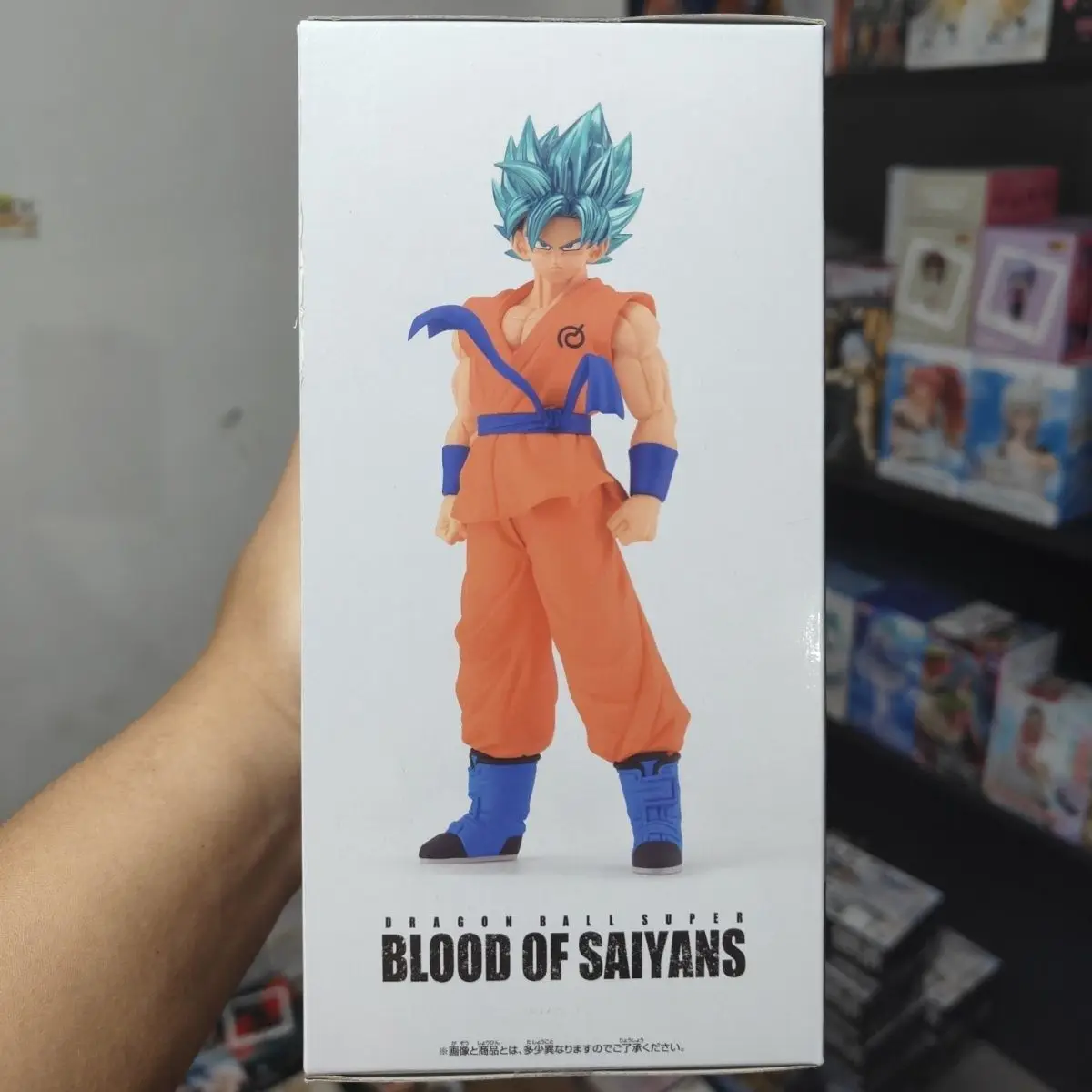 In Stock Original BANPRESTO Dragon Ball Super BLOOD OF SAIYANS Kakarotto Son Goku Figure Anime Model Toy Desktop ornaments Gift