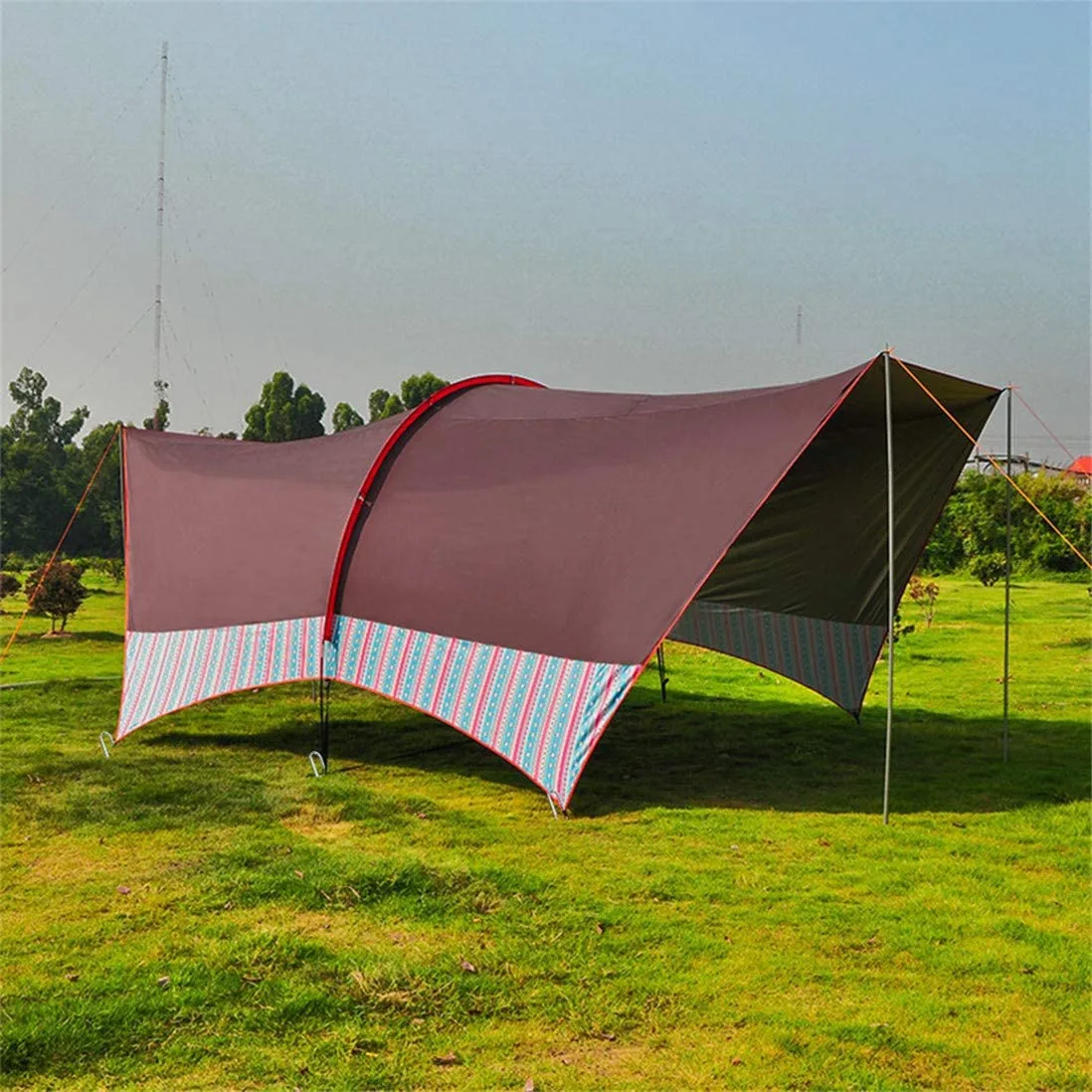 6 Stuks Tuin Grond Wapening Stakes Tent Nagels Gegalvaniseerd Staal U Haringen Tuinieren Ankers, Zware Landschap Pins 12 Inch Rijk