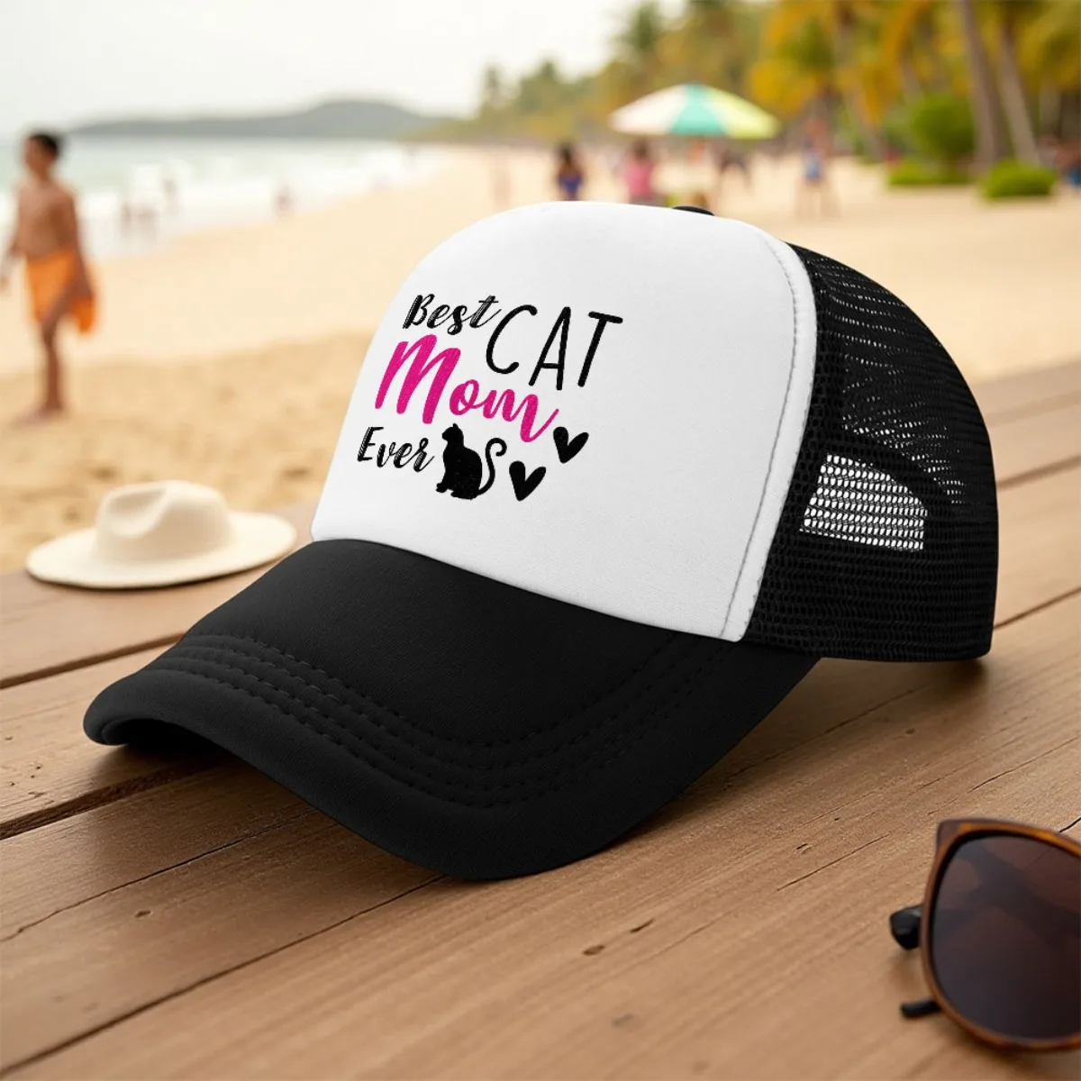 1pc Versatile Great Design Mesh Baseball Cap Hat Durable Adjustable Size Great Style Multiple Color Options