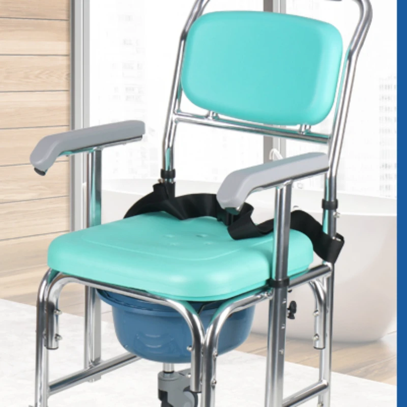 Portable Lifting Seat Chair Comfortable Sitting Soft Chair with Backrest Walking Aids Duschstuhl Mit Rückenlehne Shower Chairs