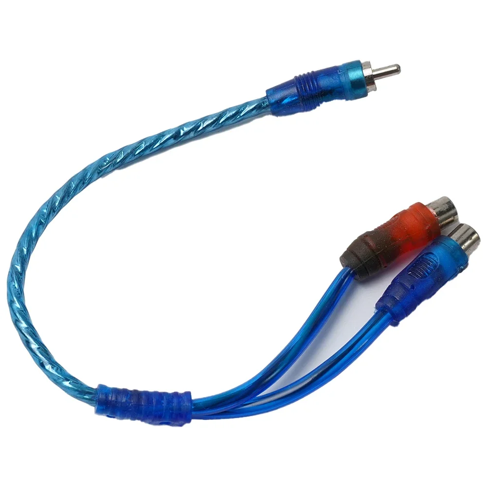 

Cable Audio Cable 1PCS Blue Car Parts Copper + Aluminum 10.63 Inches MP3 Players Portable Speakers Subwoofers