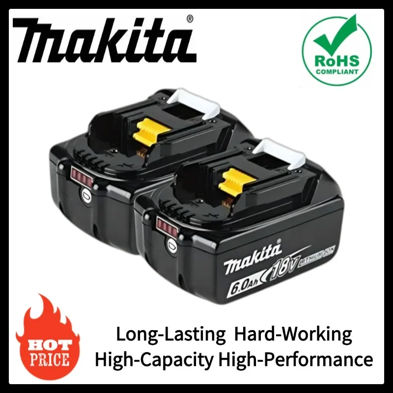 

Makita 18V Battery Energy Saving, Batterie Makita 18V Original, 6AH Long Life, ⚡ Quick Charge Feature, Hot Deal!
