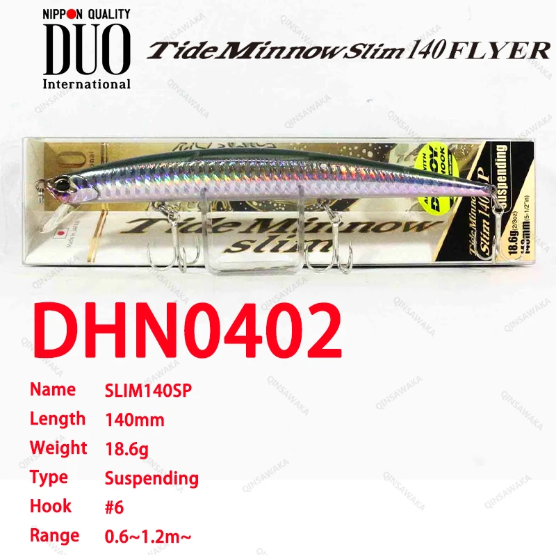 Original Japan DUO Tide Minnow SLIM 140SP 140 FLYER Fishing Lure