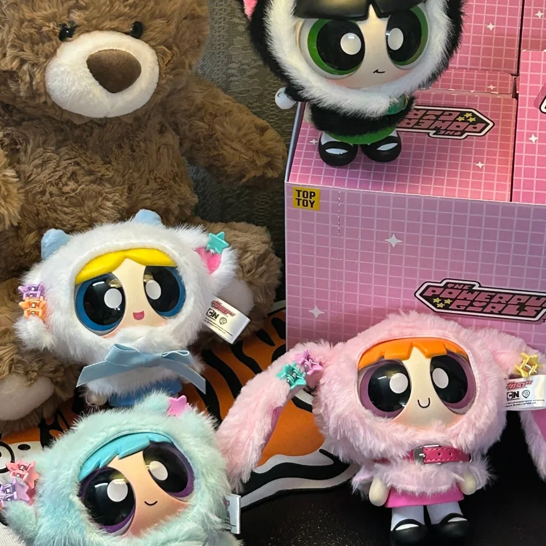 Toptoy Powerpuff الفتيات الموسم كيب صندوق أعمى الفينيل أفخم دمية العصرية تحصيل لعبة مفاجأة زخرفة للفتيات هدية السنة الجديدة #3