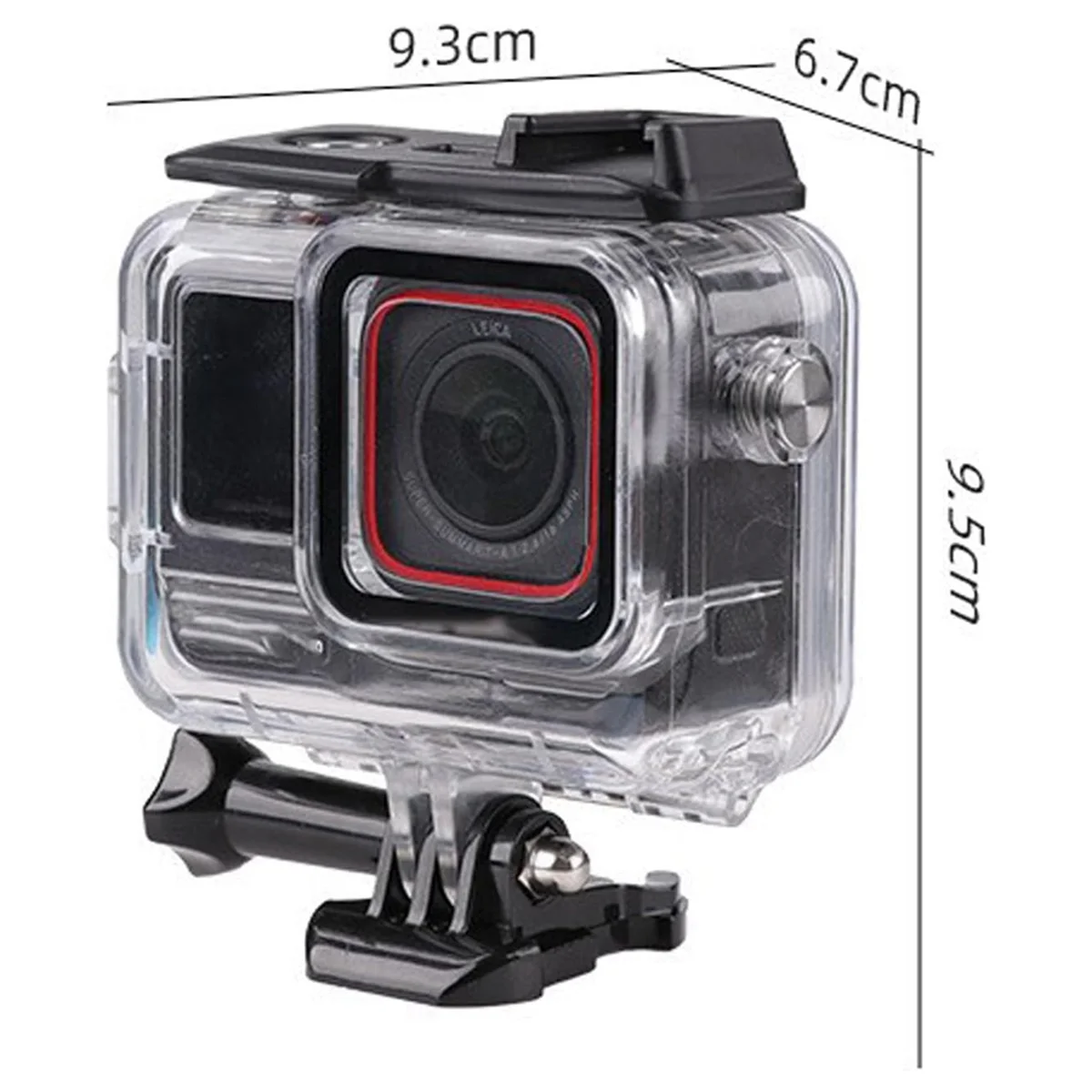 Dive Case for Insta360 Ace Pro Waterproof Case Underwater 60M/196FT Diving Housing Cover for Ace Pro Action Camera