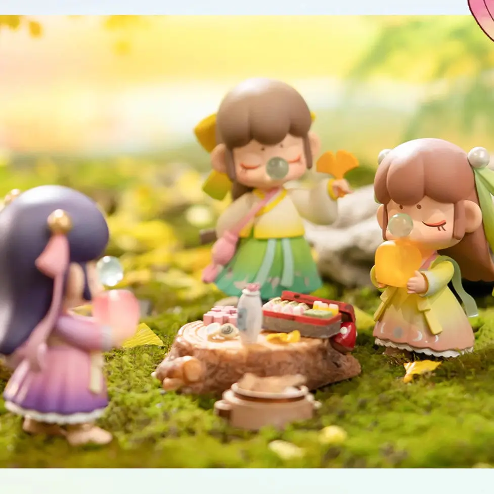 24 giocattoli in scatola cieca serie Termini solari, bambole autunnali e invernali, action figure anime, ornamenti decorativi, regali f