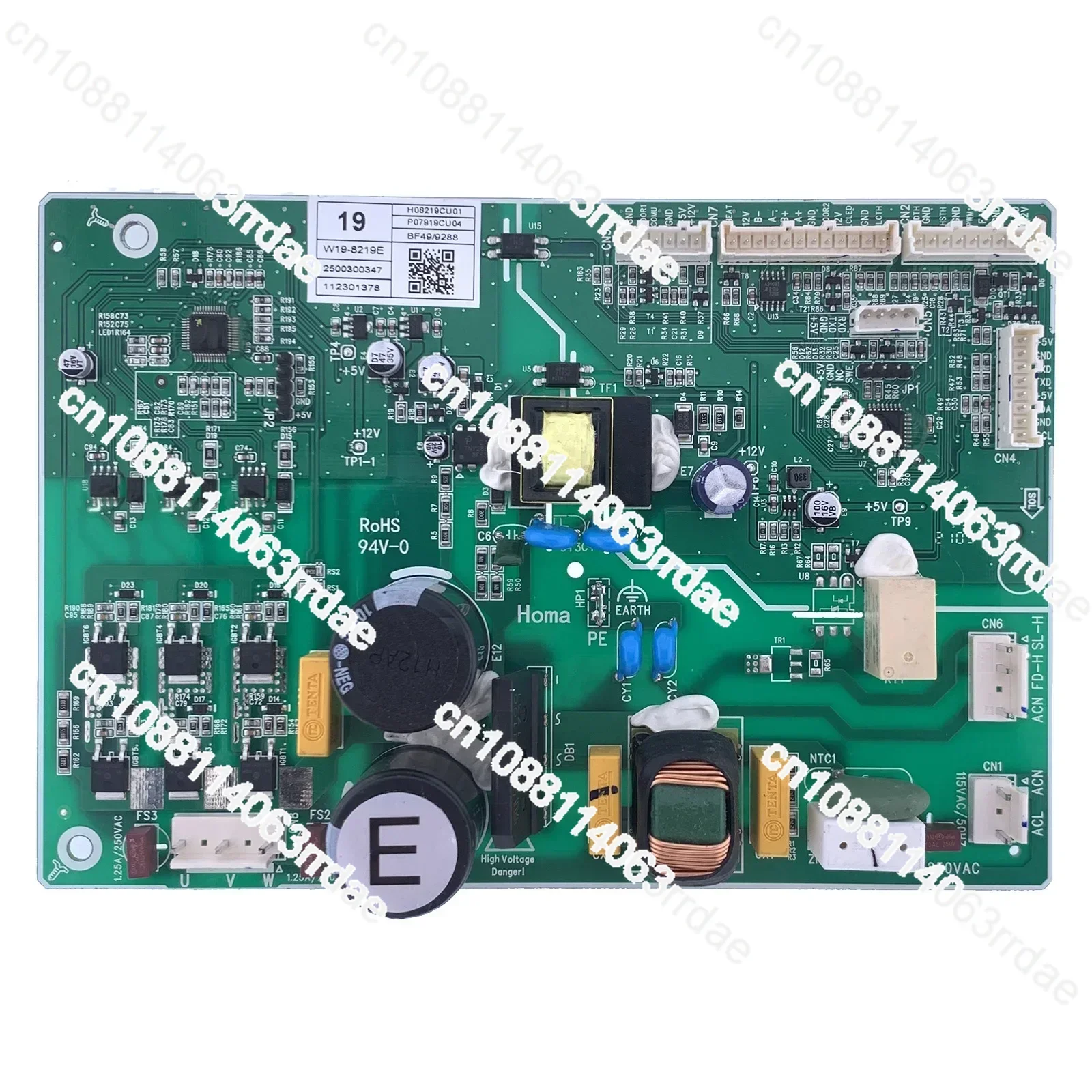 W19-8219E Refrigerator / Fridge Main PCB Power Control Board for Frigidaire FRSO52B3HTS, FRSG1915AV