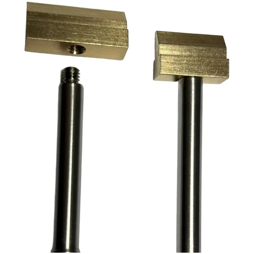 Brass Spade Soldering Iron Tip Smooth Tinning Shovel Shape T12 Spade Tip Fast Heat Conduction Detachable Soldering Tip