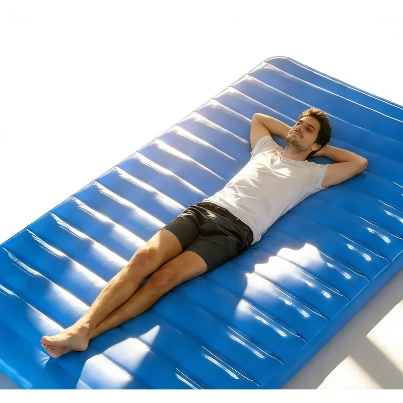 Family Travel Folding Camping Inflatable Bed Extended Type One Bedroom Single Layer Jump Rescue Outdoor Use Portable Camp