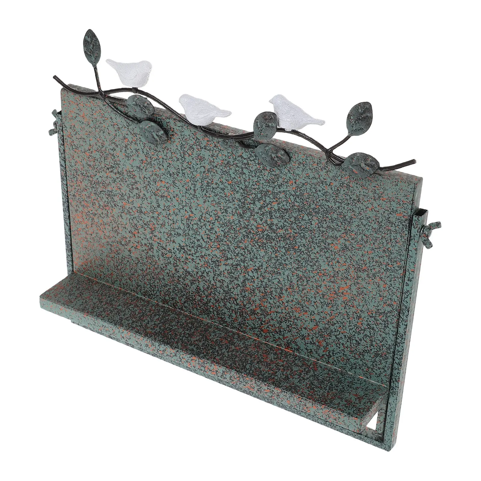 Desktop Vintage Iron Book Stand Adjustable Cookbook Holder Metal Reading Rack Kitchen Recipe Support Rack Cookbook Stand