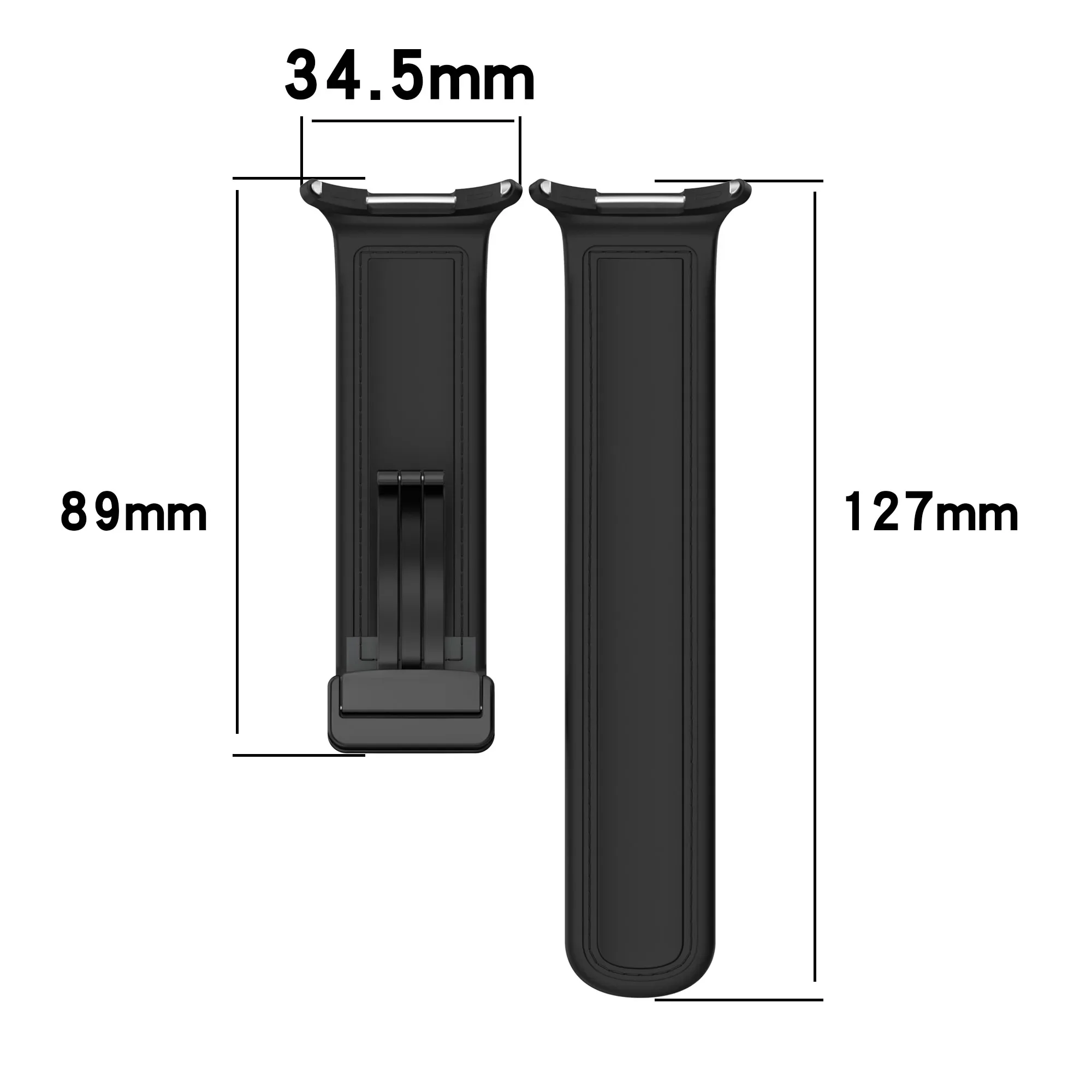 Leather Silicone Strap for Samsung Galaxy Watch Ultra 47mm Bracelet Band for Samsung Galaxy Watch 7 Ultra 22mm Strap Wristband