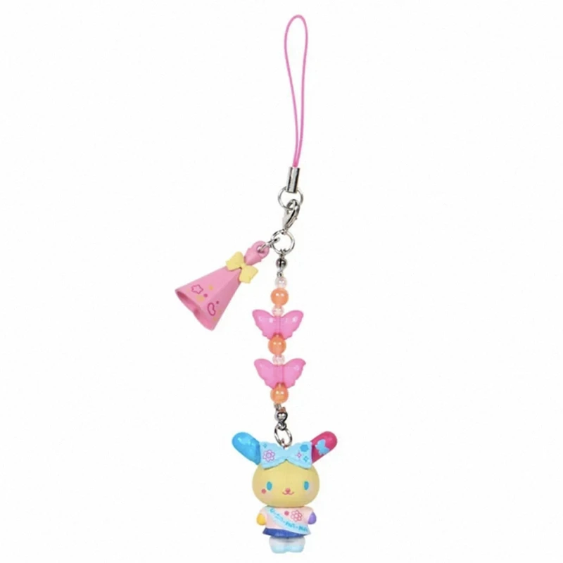 

Usahana ремешок брелок талисман блестящий фестиваль Kawaii милые ПВХ брелки подвески держатель для ключей подвесной телефон