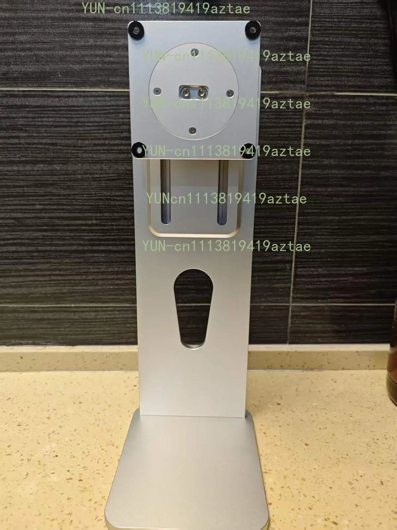 24-34 Inch Screen Support Stand CNC Aluminum Shell Height Adjustable Rotatable Monitor Mount